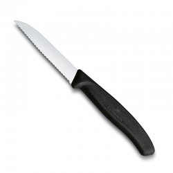 Skrællekniv der skræller i 'Julienne Cut' fra Victorinox