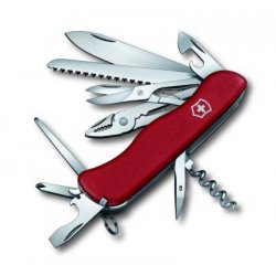 Sportsman Foldekniv i rød farve fra Victorinox