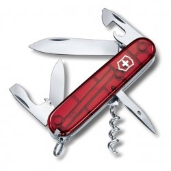 Sportsman Foldekniv i rød farve fra Victorinox