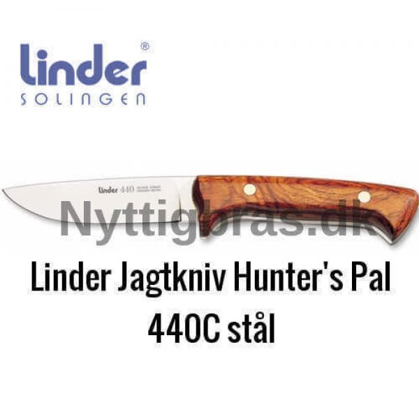 Jagtkniv Hunter's Pal fra Linder