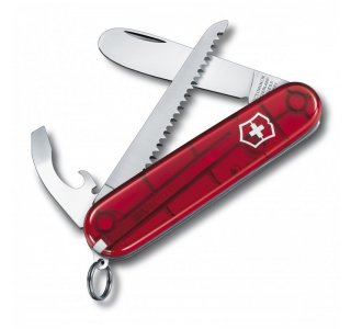 Victorinox Lommekniv Model My First Victorinox - Victorinox Schweizerkniv til børn i rød farve