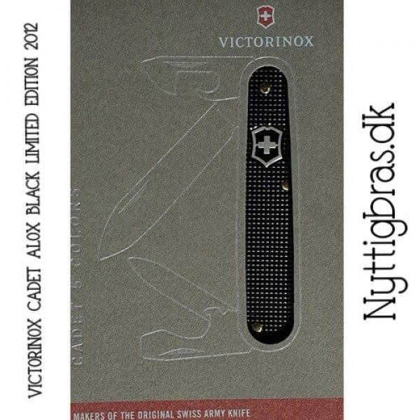 Alox Cadet Black Ltd. Ed. 2012 Lommekniv fra Victorinox