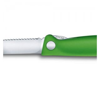Victorinox Foldbar Skrællekniv, Grøn