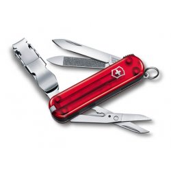 Mini Lommekniv Classic SD Red Transparent fra Victorinox
