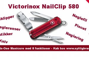 Kompakt og skarp negleklipper i genialt design